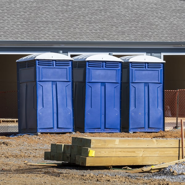 how do you ensure the portable restrooms are secure and safe from vandalism during an event in Paullina IA